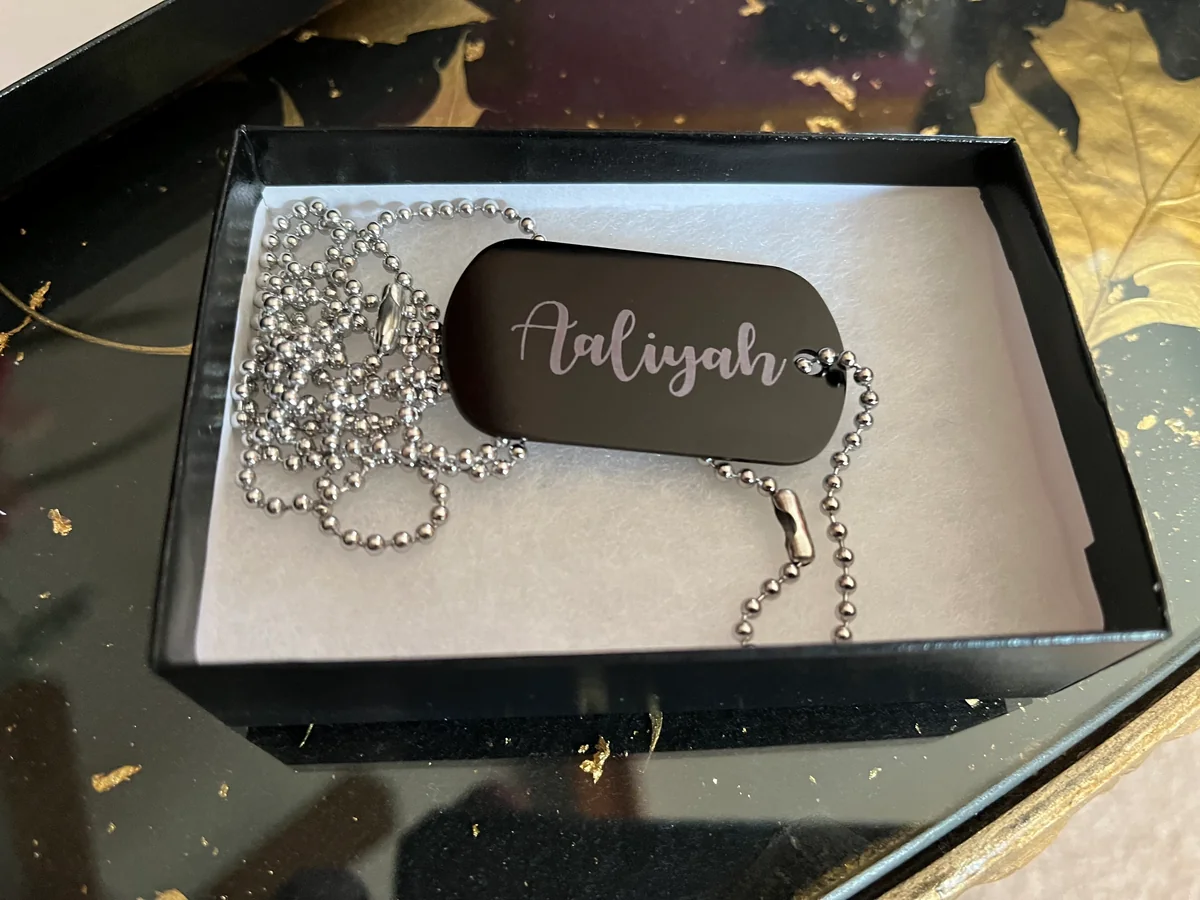 Personalized Metal Dog Tag
