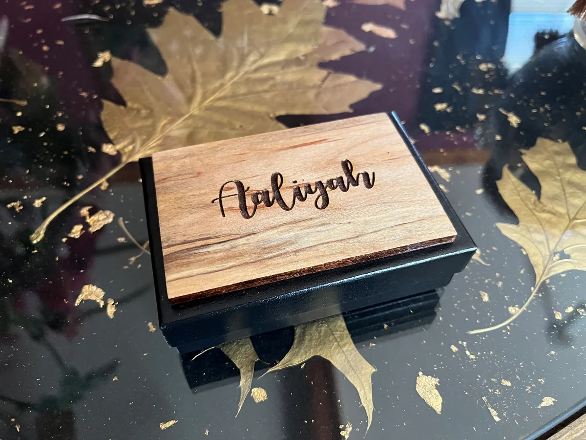 Personalized Jewel Box