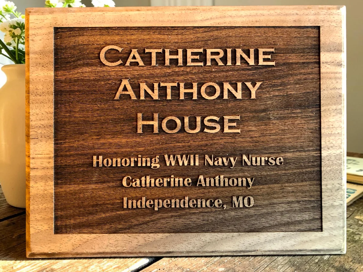 House Engraved Plaque
