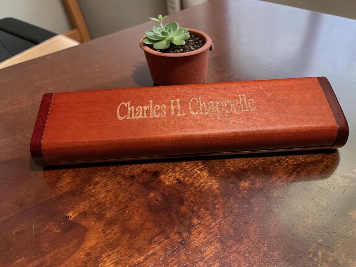 Wood Desk Nameplate