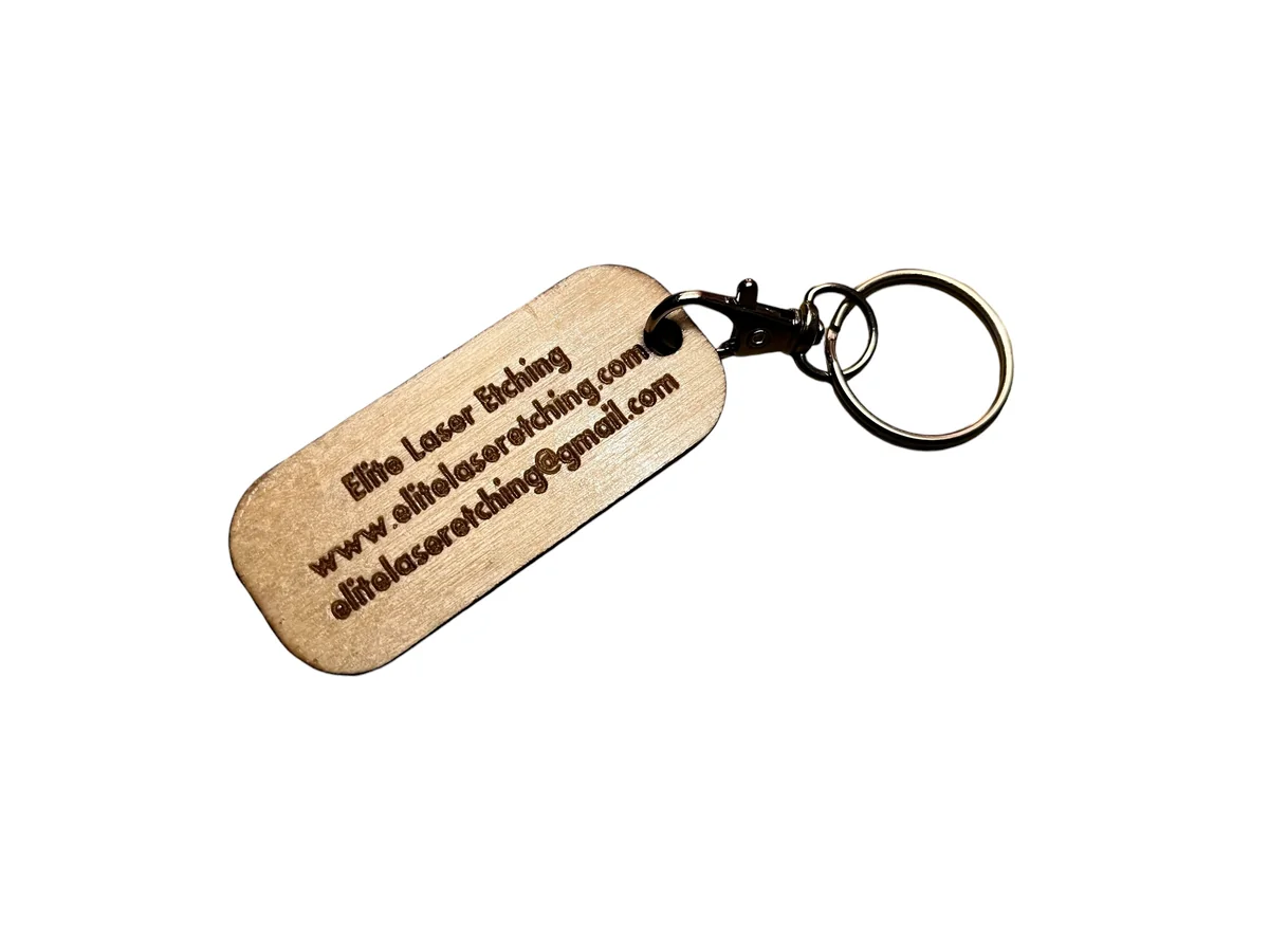 Wood Keychain
