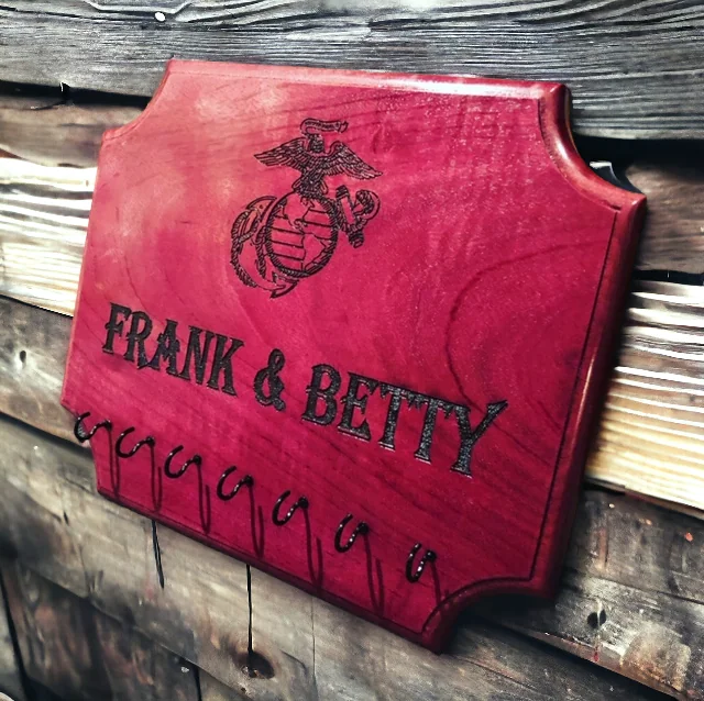 Marine Corps Family Key Holder