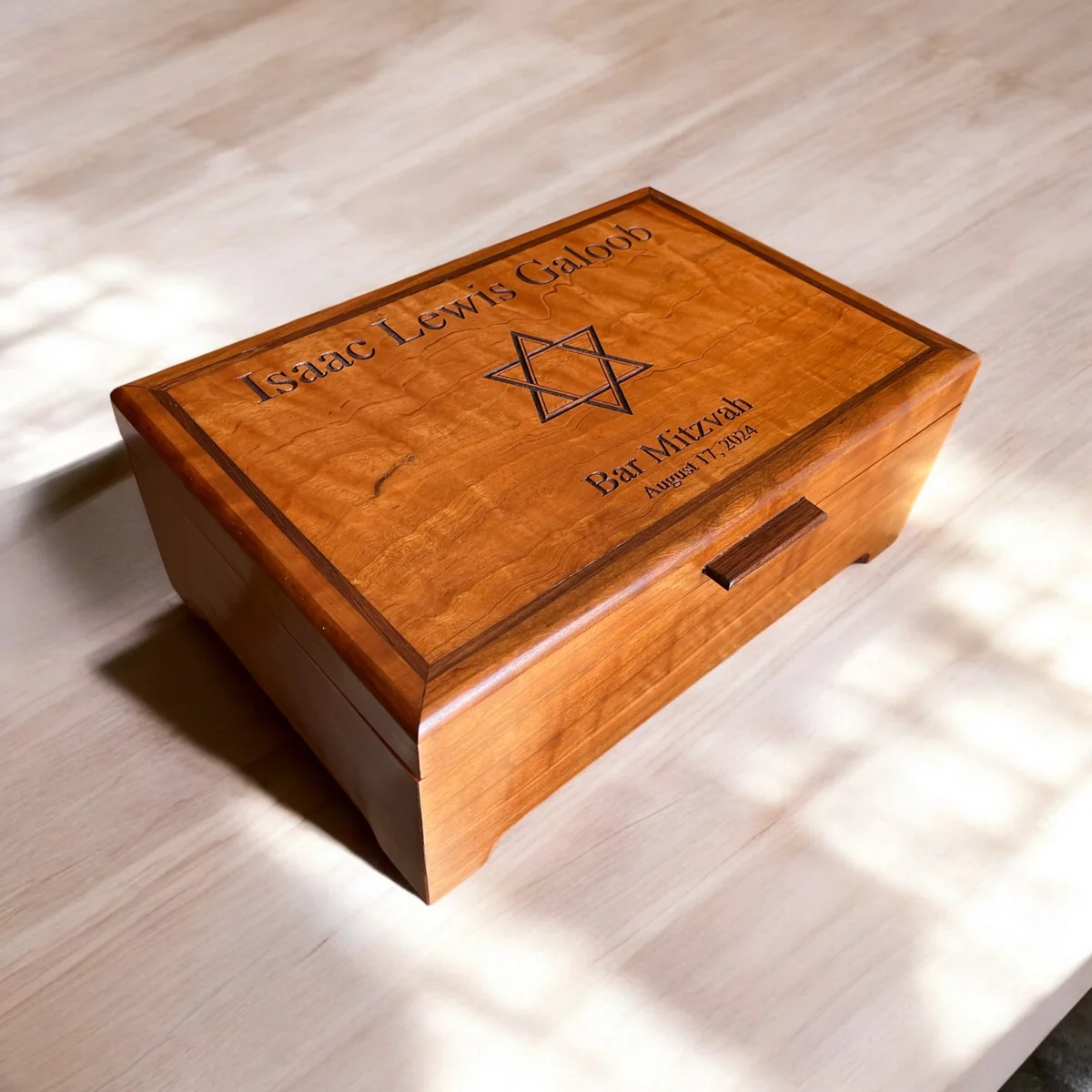 Bar Mitzvah Keepsake Box