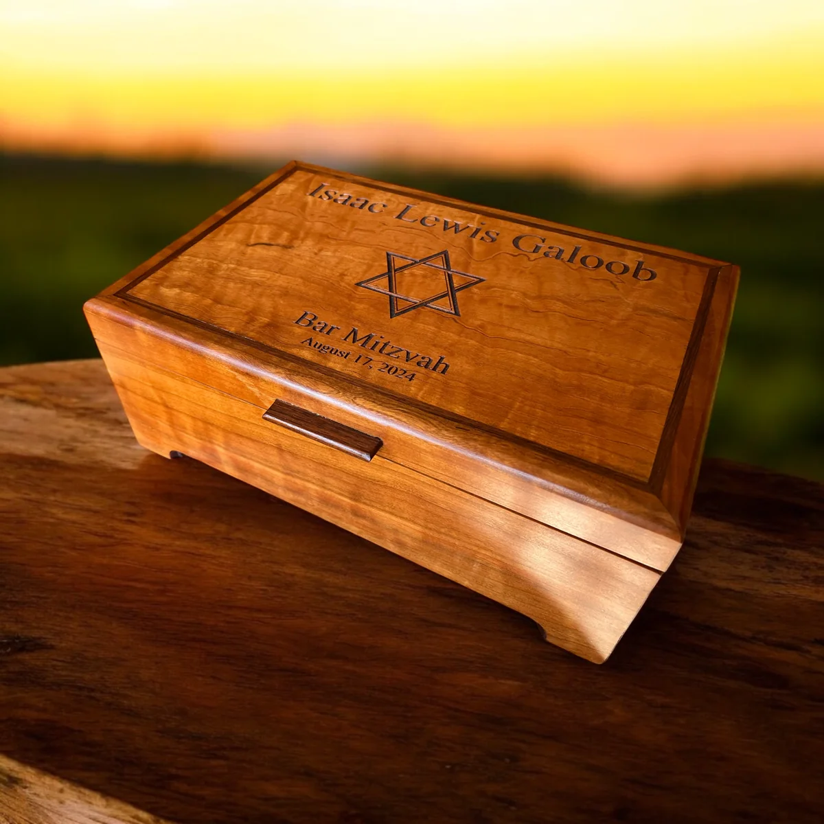 Bar Mitzvah Keepsake Box