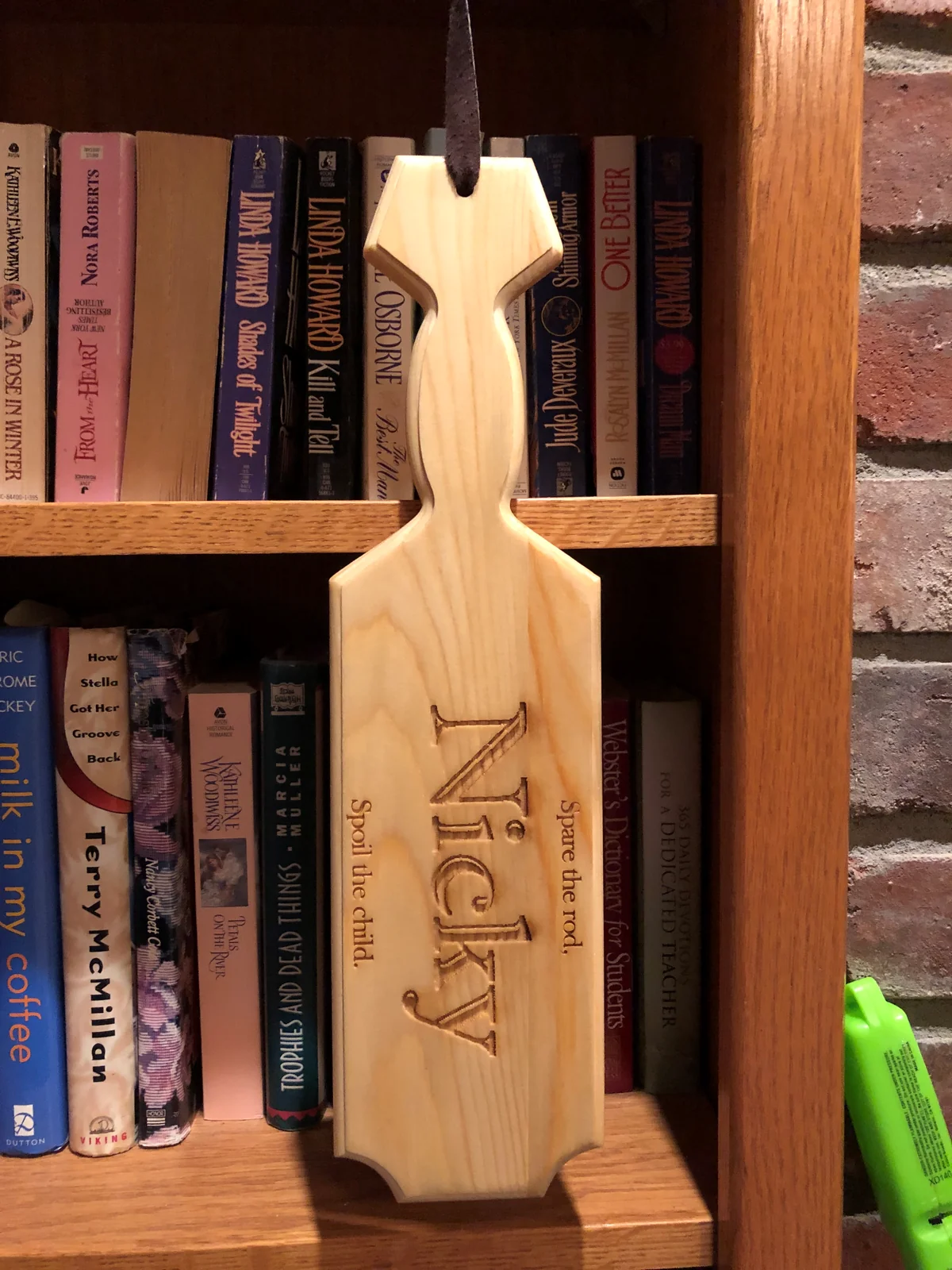 Personalized Wood Paddle