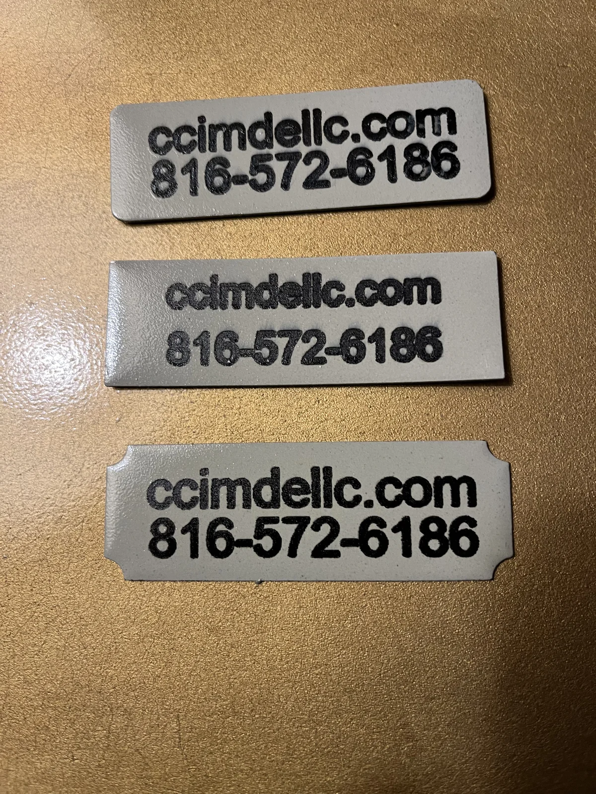 Custom Metal Name Tags