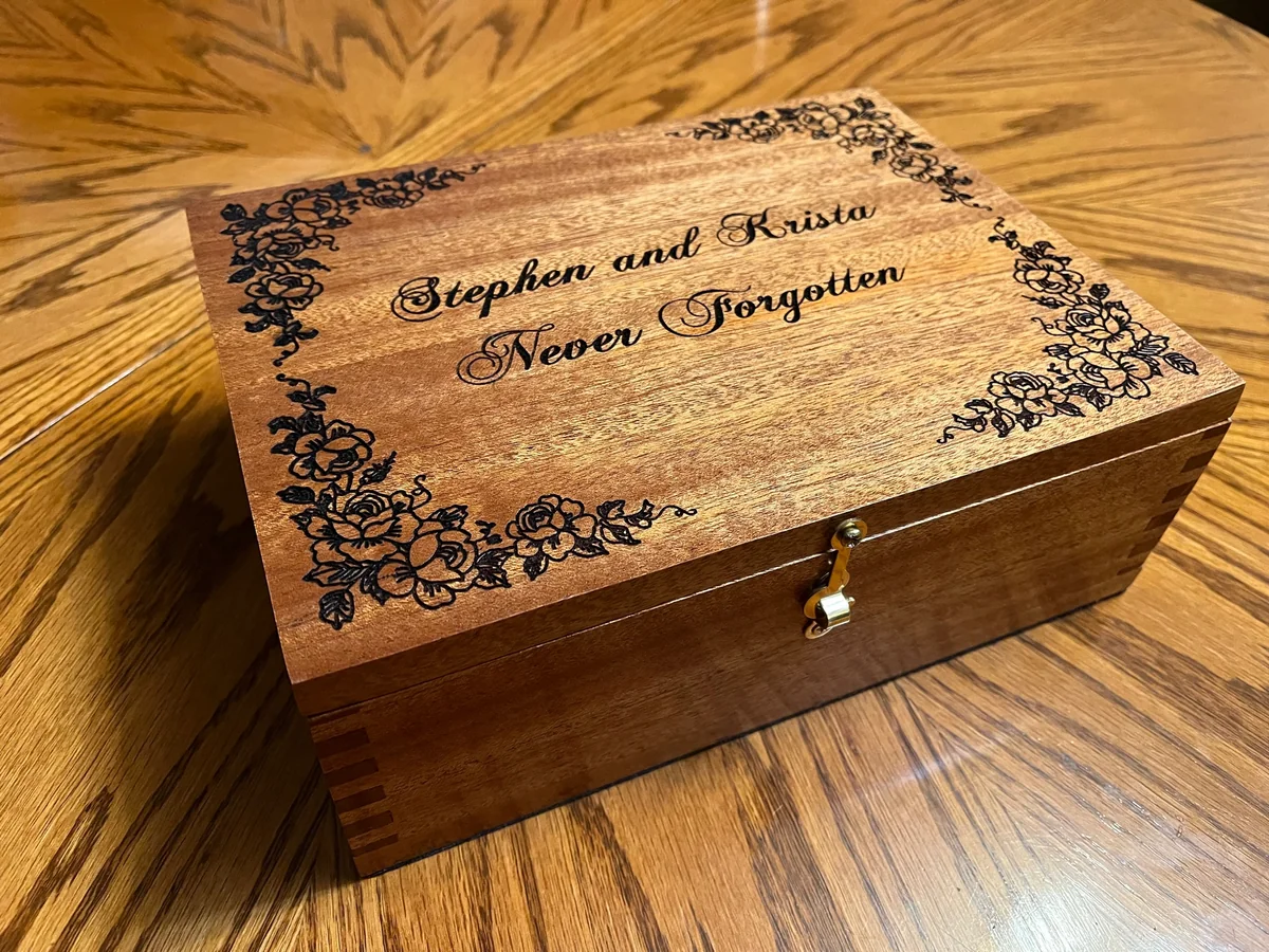 Memorial Keepsake Box