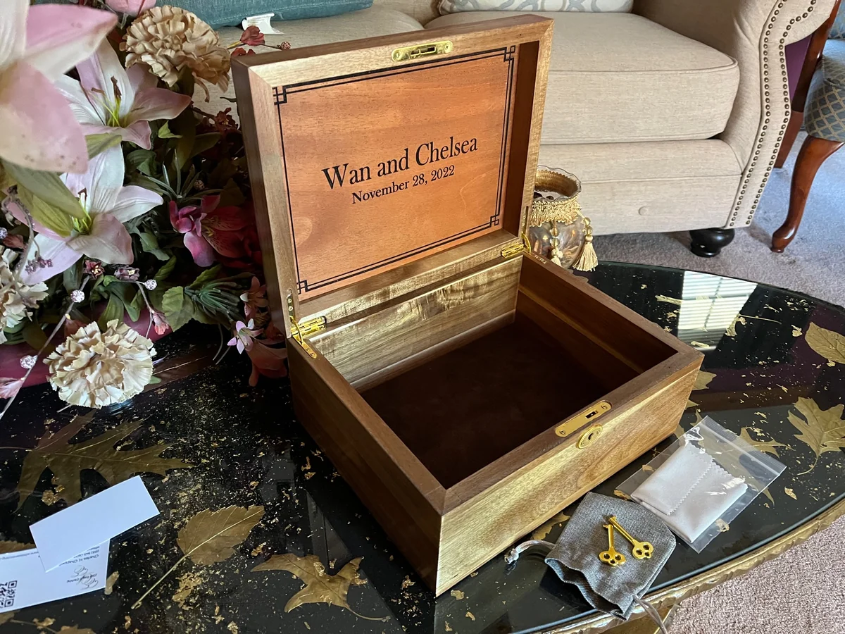 Wedding Keepsake Box