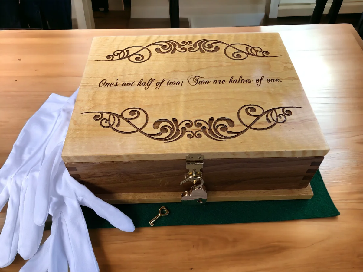 Wedding Keepsake Box Love
